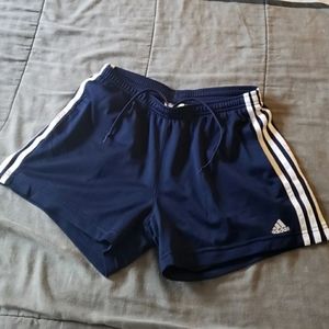 Women's M Dark Blue Adidas shorts